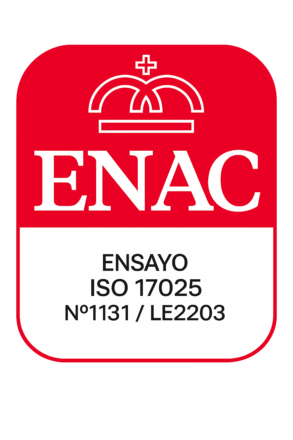 Certificado antideslizante C3 emitido por ENAC bajo norma ISO 17025
